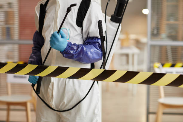 Professional Unattended Death Cleanup technician working in Belmont, WI